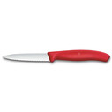 VICTORINOX - Victorinox 6.7631.C1 Swiss Classic 8cm Tırtıklı Soyma Bıçağı, Kırmızı