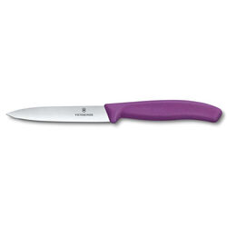 VICTORINOX - Victorinox 6.7705.C1 Swiss Classic 10cm Düz Soyma Bıçağı, Mor
