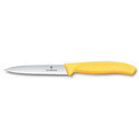 VICTORINOX - Victorinox 6.7738.C1 Swiss Classic 10cm Tırtıklı Soyma Bıçağı, Sarı