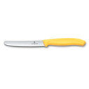 VICTORINOX - Victorinox 6.7838.C1 Swiss Classic 11cm Tırtıklı Domates Bıçağı, Sarı