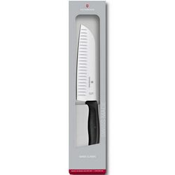 VICTORINOX - Victorinox 6.8523.17G 17cm Siyah Santoku Bıçağı, Hediye Kutulu (1)