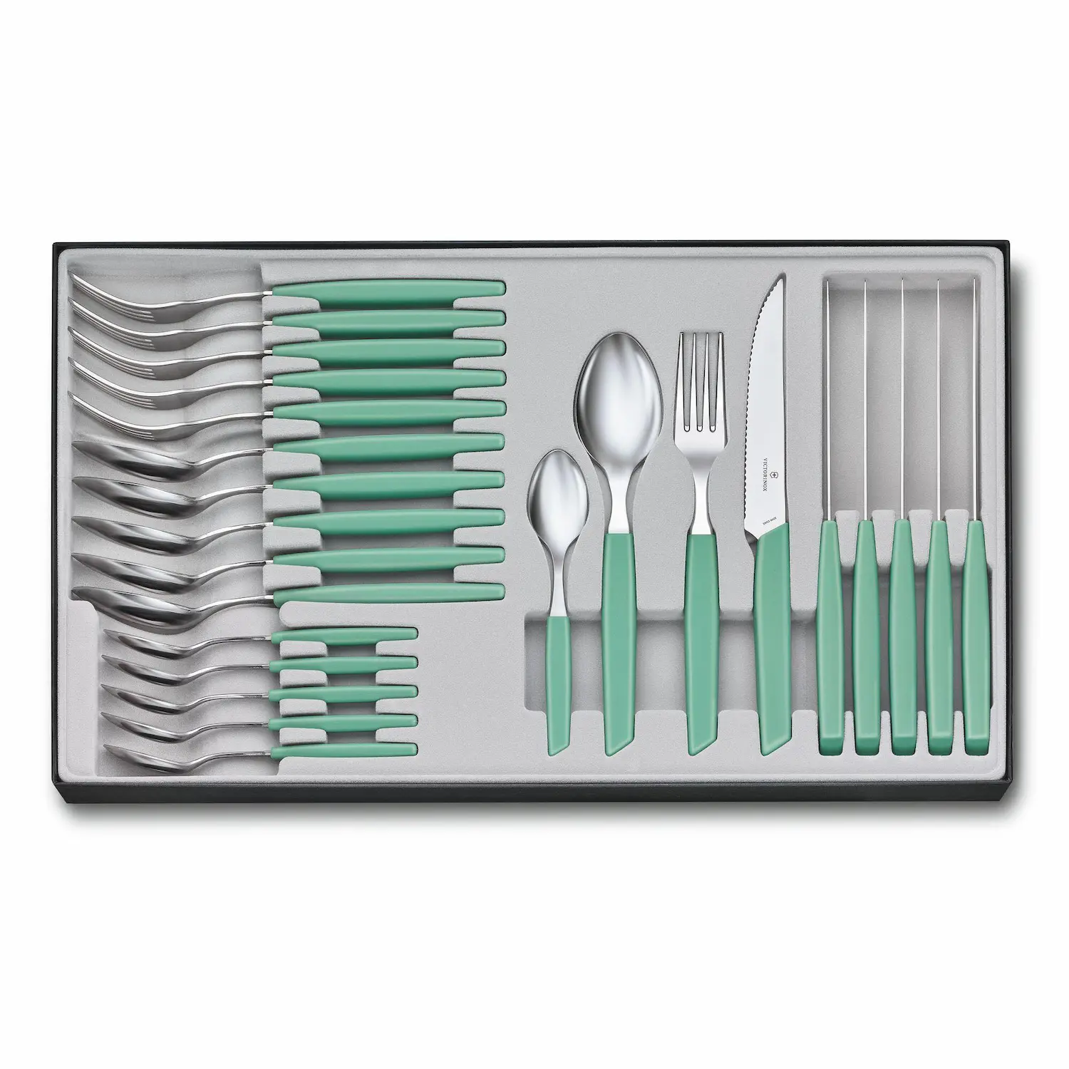 Victorinox - ​Victorinox 6.9096.12W41.24 Swiss Modern 24 Parça Masa Seti