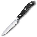 VICTORINOX MUTFAK - Victorinox 7.7203.10G Grand Maître 10cm Siyah Dövme Çelik Soyma Bıçağı, Hediye Kutulu