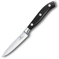 VICTORINOX MUTFAK - Victorinox 7.7203.10G Grand Maître 10cm Siyah Dövme Çelik Soyma Bıçağı, Hediye Kutulu