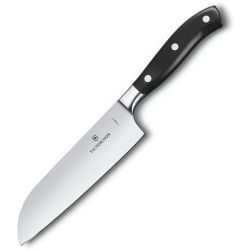 Victorinox - Victorinox 7.7303.17G Kutulu Dövme Çelik Santoku Bıçağı
