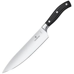 Victorinox - Victorinox 7.7403.22G Dövme Çelik Siyah 22 cm Doğrama Bıçağı