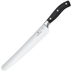 VICTORINOX MUTFAK - Victorinox 7.7433.26G Dövme Çelik Siyah 26 cm Ekmek & Pasta Bıçağı