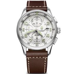 VICTORINOX SWISS ARMY - Victorinox Swiss Army 241598 AirBoss Mechanical Chronograph Saat