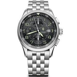 VICTORINOX SWISS ARMY - Victorinox Swiss Army 241620 AirBoss Mechanical Chronograph Saat