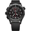 VICTORINOX - Victorinox Swiss Army 241716 Airboss Mach 9 Black Edition Erkek Kol Saati