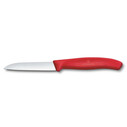 Victorinox - Victorinox Swiss Classic 8 cm Düz Soyma Bıçağı, Kırmızı