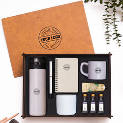 VIP - Ahşap Kutulu Kurumlara Özel Hediye Seti 3626-11