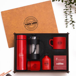 VIP - Ahşap Kutulu Kurumlara Özel Hediye Seti 3626-24