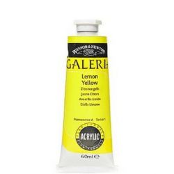 WINSOR & NEWTON - WINSOR & NEWTON AKRİLİK BOYA LEMON YELLOW HUE 346