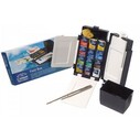 WINSOR & NEWTON - WİNSOR & NEWTON COTMAN SULU BOYA SETİ 12 RENK YARIM BOY (1)