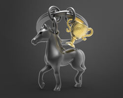 Metalmorphose - Yarış Atı Anahtarlık (1)