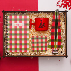 VIP - Yılbaşı Hediye Seti Ahşap Kutulu 8695-361 (1)